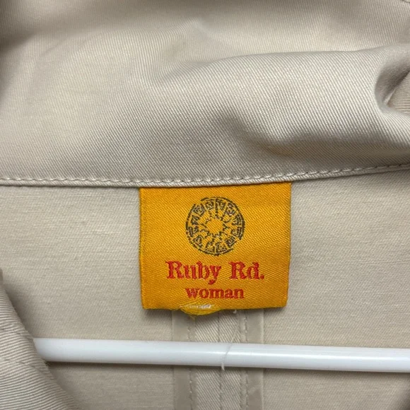 Ruby Rd. Cream Utility Jacket - Picture 5 of 10